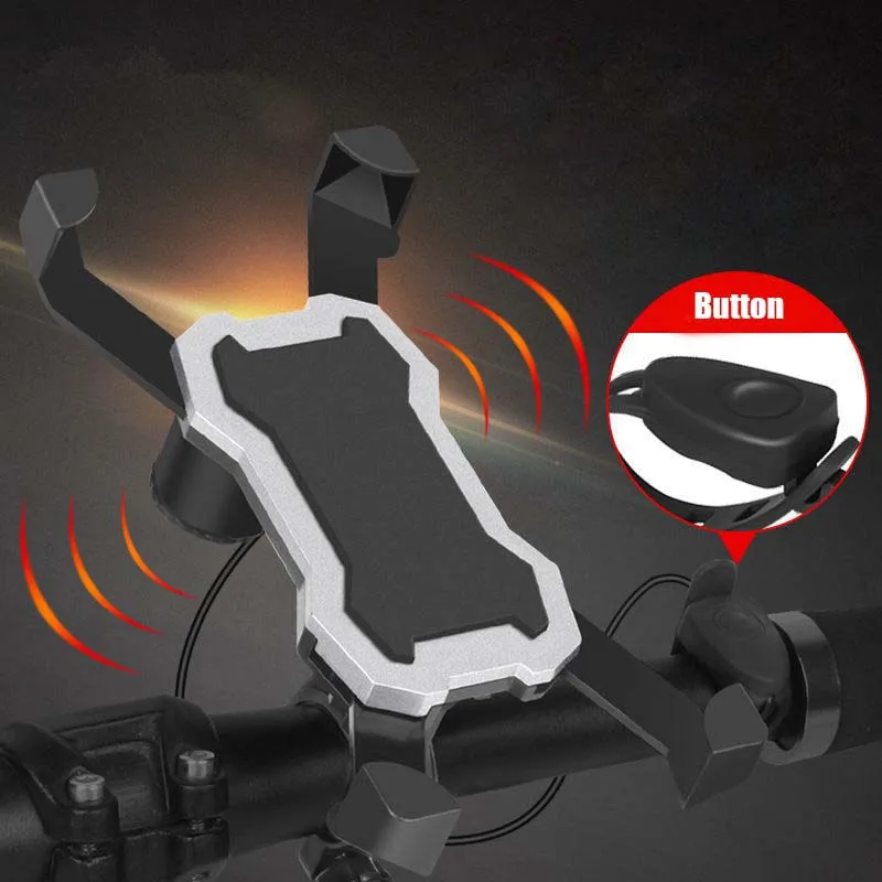 Bike Phone Holder Bell Adjustable Bicycle Handlebar Mount Phone Holder Bracket Clip Cycling GPS Holder Stand Rack
Bike Phone Holder Bell Adjustable Bicycle Handlebar Mount Phone Holder Bracket Clip Cycling GPS Holder Stand Rack