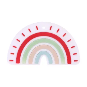 New Silicone Rainbow Tooth Gel Baby Teether Infant Newborn Chews Pacifier Chain Early Learning Toys
New Silicone Rainbow Tooth Gel Baby Teether Infant Newborn Chews Pacifier Chain Early Learning Toys