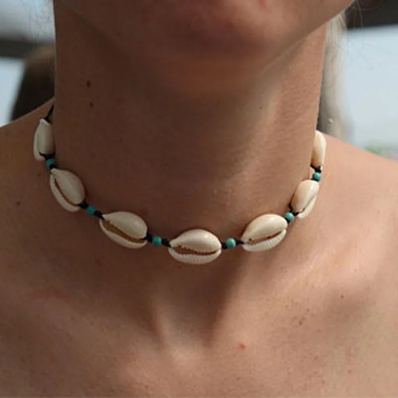 Jewelry Women's Necklace Natural Shells Bead Strand Necklaces Bohemian Female Choker Necklace Dropshipping N7382
Jewelry Women's Necklace Natural Shells Bead Strand Necklaces Bohemian Female Choker Necklace Dropshipping N7382