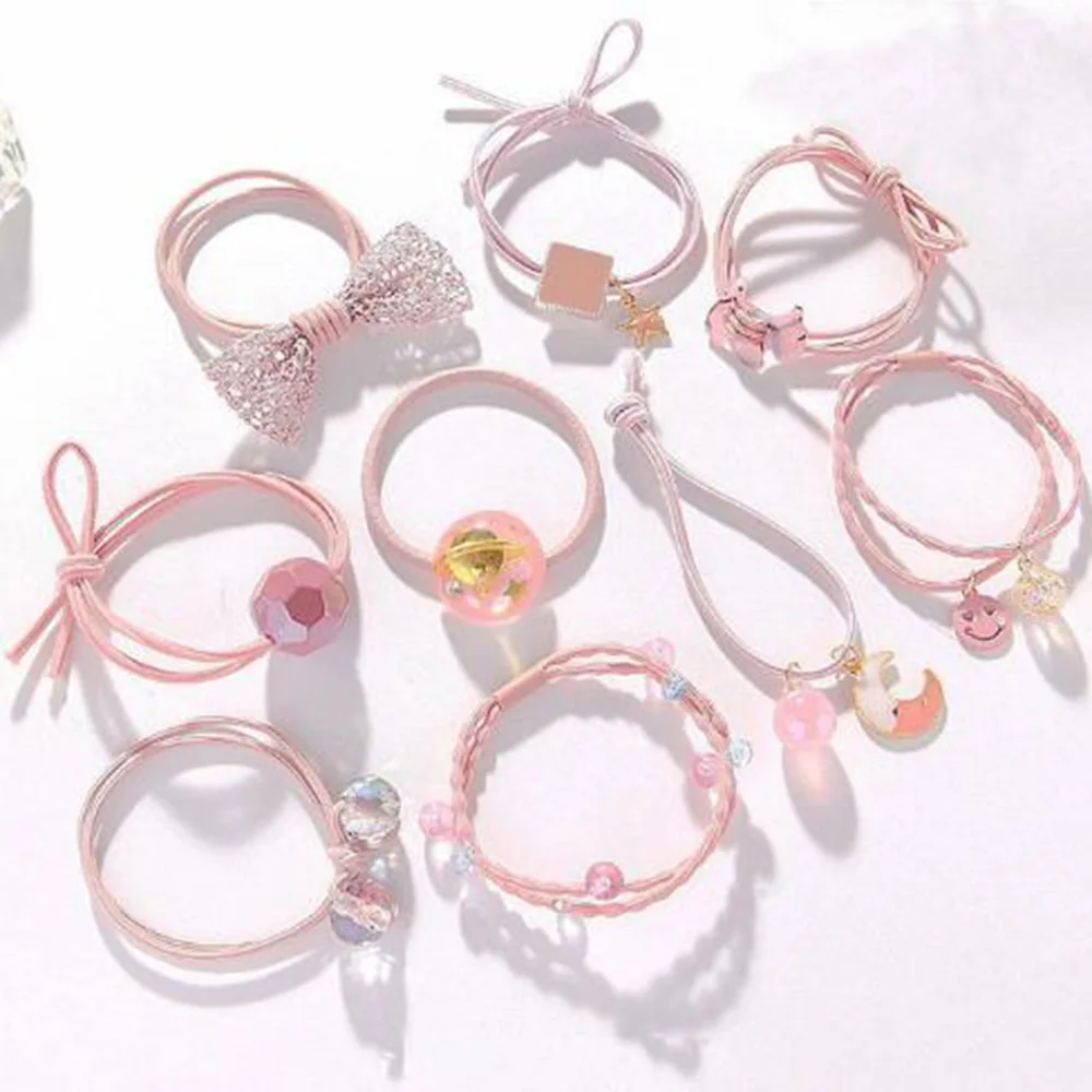 9 Pcs Women Starry Sky Hair Rope Set Hair Band Rubber Band Headwear Scrunchies Headband Ponytail Hair Accessories for Girls
9 Pcs Women Starry Sky Hair Rope Set Hair Band Rubber Band Headwear Scrunchies Headband Ponytail Hair Accessories for Girls