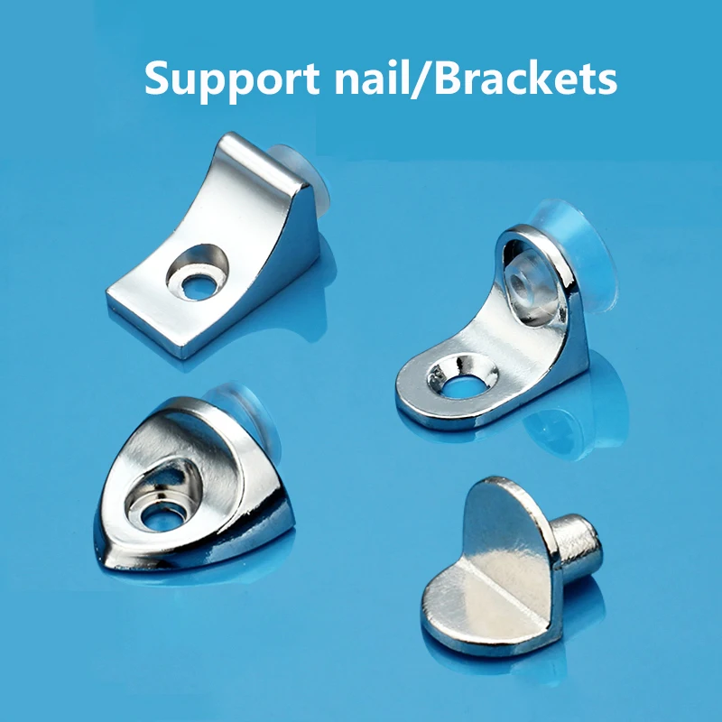 10pcs Glass laminate /wooden pallet fixed/ furniture partition bracket /spacer nail support /7 word Holder / pin/ shelf/support
10pcs Glass laminate /wooden pallet fixed/ furniture partition bracket /spacer nail support /7 word Holder / pin/ shelf/support