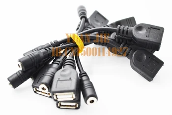 Spot DC conversion power line 3.5*1.1mm Female to turn USB mother's head For NOKIA mobile phone 10cm
Spot DC conversion power line 3.5*1.1mm Female to turn USB mother's head For NOKIA mobile phone 10cm