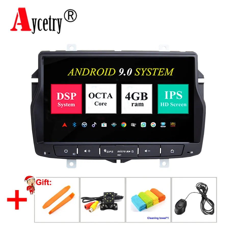 4G+64G 8 CORE Android 9 Car Multimedia player dvd GPS Navigation Autoradio For Lada/vesta car Radio stereo obd2 dvr dsp AUX USB
4G+64G 8 CORE Android 9 Car Multimedia player dvd GPS Navigation Autoradio For Lada/vesta car Radio stereo obd2 dvr dsp AUX USB