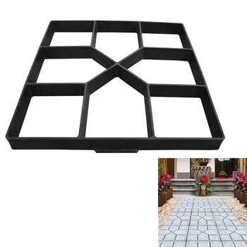 DIY Plastic Path Maker Mould Paving Brick for Walk Pavement Concrete Mold Paving Cement Brick Stone Road Concrete Mold For Road
DIY Plastic Path Maker Mould Paving Brick for Walk Pavement Concrete Mold Paving Cement Brick Stone Road Concrete Mold For Road