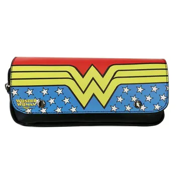 Cute Cartoon Anime Wallet Hero Wonder Woman Super Girl Logo Pen Pencil Bags Leather Zipper Purse carteira Fashion Gift Wallets
Cute Cartoon Anime Wallet Hero Wonder Woman Super Girl Logo Pen Pencil Bags Leather Zipper Purse carteira Fashion Gift Wallets