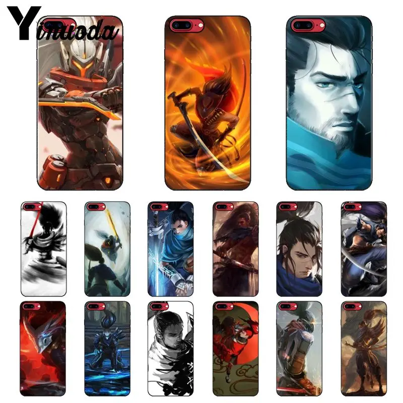 Yinuoda lol Yasuo Black Soft Shell Phone Cover for iPhone X XS MAX 6 6s 7 7plus 8 8Plus 5 5S SE XR
Yinuoda lol Yasuo Black Soft Shell Phone Cover for iPhone X XS MAX 6 6s 7 7plus 8 8Plus 5 5S SE XR