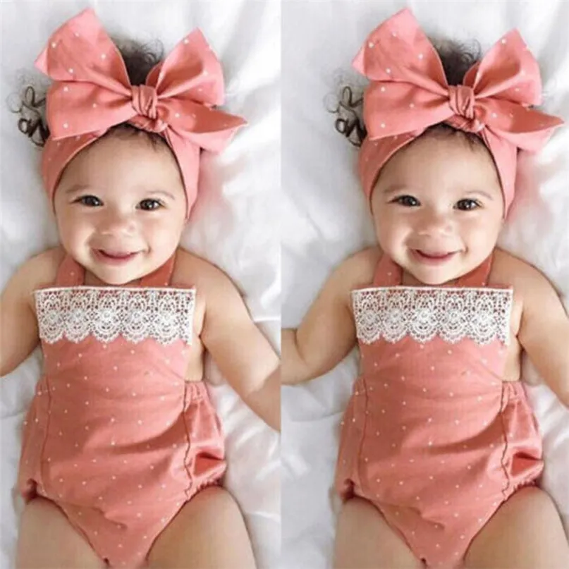 Pink Color Hot CHAMSGEND Toddler Baby Girls Romper Jumpsuit Playsuit Infant Headband Clothes Outfits Set 2017 2019 ST06 
Pink Color Hot CHAMSGEND Toddler Baby Girls Romper Jumpsuit Playsuit Infant Headband Clothes Outfits Set 2017 2019 ST06