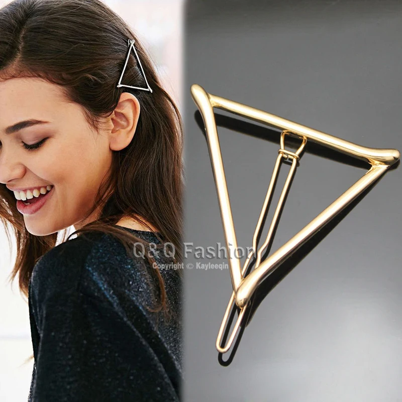 Blogger Cut Out Triangle Bar French Updo Hair Pin Clip Dress Snap Barrette Gift Jewelry 2018 New
Blogger Cut Out Triangle Bar French Updo Hair Pin Clip Dress Snap Barrette Gift Jewelry 2018 New