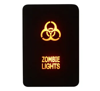12V 3A Amber Zombie Lights Push Button Switch For Toyota 2015 Hilux Prado 150 200 Rav4
12V 3A Amber Zombie Lights Push Button Switch For Toyota 2015 Hilux Prado 150 200 Rav4