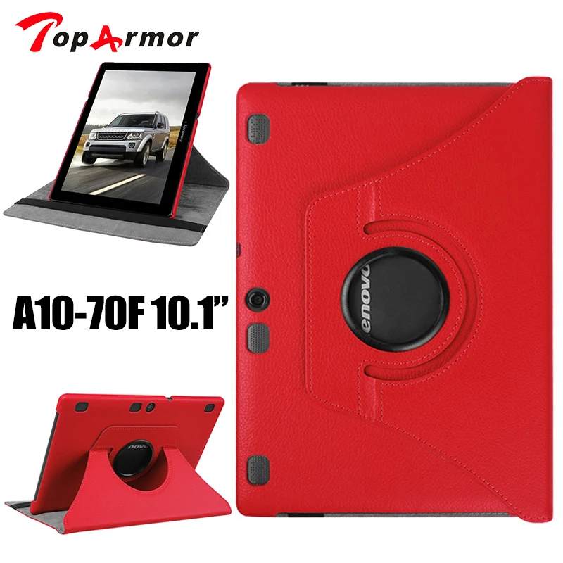 TopArmor Brand Stand Leather Case For Lenovo Tab 2 A10 70 10.1 case 360 Rotating for Lenovo A10-70 A10-70L A10-70F Cover
TopArmor Brand Stand Leather Case For Lenovo Tab 2 A10 70 10.1 case 360 Rotating for Lenovo A10-70 A10-70L A10-70F Cover
