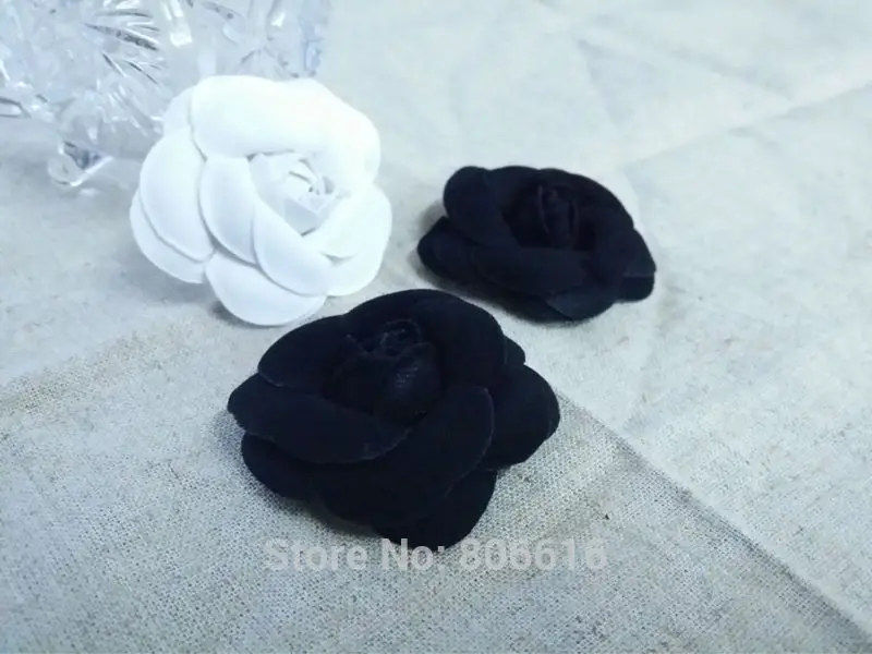 50MM 20Pcs ( Handcrafted & Cloth ) White & Black Fabric Cloth Art Camellia Jewelry Findings&Garment Accessories
50MM 20Pcs ( Handcrafted & Cloth ) White & Black Fabric Cloth Art Camellia Jewelry Findings&Garment Accessories