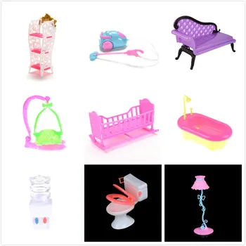 Cute Bed Toilet Bathtub Doll Furniture For Barbie Baby Kids Play House Doll Accessories Mini Vacuum Cleaner Dust Collector Toys
Cute Bed Toilet Bathtub Doll Furniture For Barbie Baby Kids Play House Doll Accessories Mini Vacuum Cleaner Dust Collector Toys