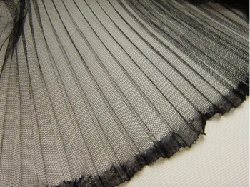 5 Meters Width 155CM 61" Black Crushed Crumple Mesh Lace Fabric Solid Wedding Dress Clothes Materials LX25
5 Meters Width 155CM 61" Black Crushed Crumple Mesh Lace Fabric Solid Wedding Dress Clothes Materials LX25
