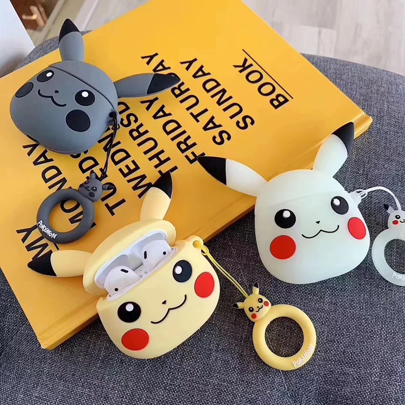 Supre Japan cartoon anime electric mouse silicone ring lanyard Headphone Earphone Case For Apple Airpods 1 2 Accessories cute
Supre Japan cartoon anime electric mouse silicone ring lanyard Headphone Earphone Case For Apple Airpods 1 2 Accessories cute