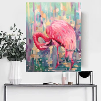 Abstract handmade impressionism Egret oil painting big canvas wall art the crane original animal oil painting for living room
Abstract handmade impressionism Egret oil painting big canvas wall art the crane original animal oil painting for living room