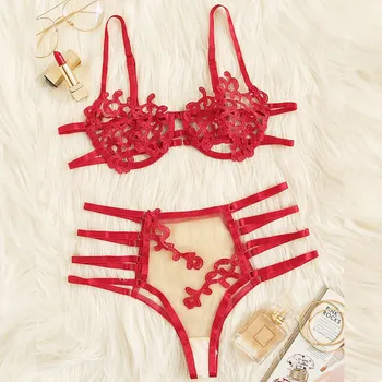 Lenceria Sexy Lace Muslin Sleepwear Women Lingerie Corset Underwire Racy Underwear Tops+Briefs Brassiere Femme Lingerie Femme
Lenceria Sexy Lace Muslin Sleepwear Women Lingerie Corset Underwire Racy Underwear Tops+Briefs Brassiere Femme Lingerie Femme