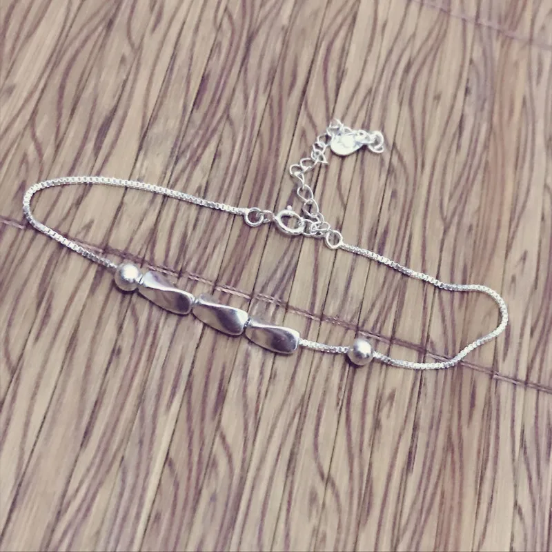 New 925 sterling silver bracelet female acacia beanson bracelet bracelet silver gift LBX01
New 925 sterling silver bracelet female acacia beanson bracelet bracelet silver gift LBX01