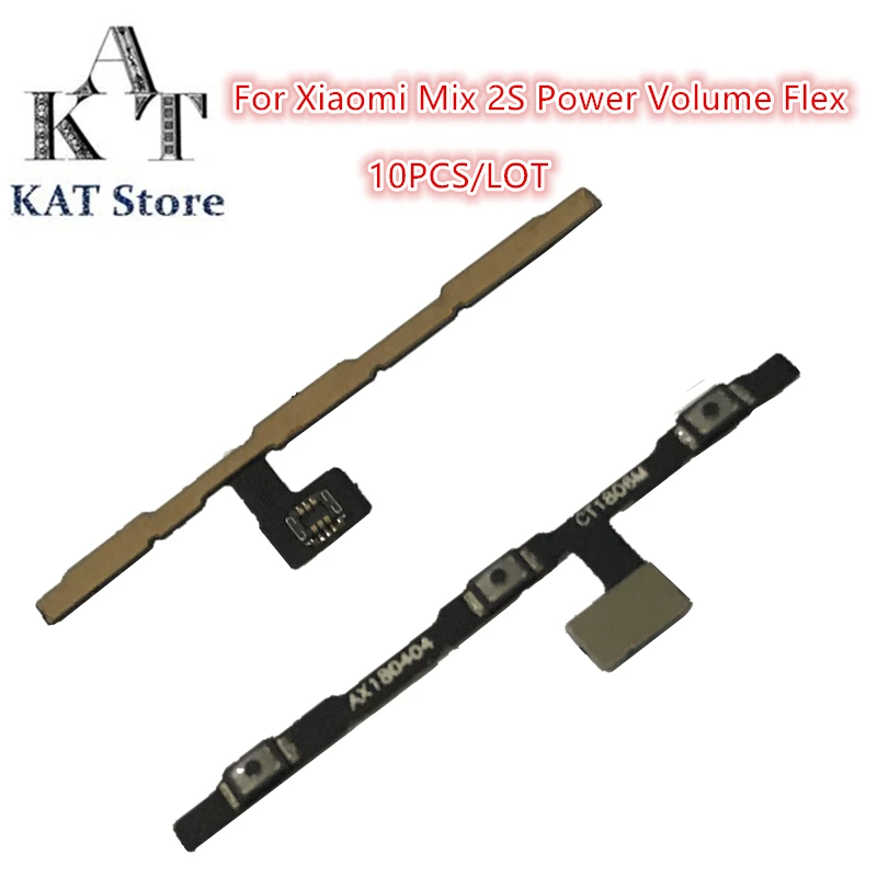 10PCS For Xiaomi Mix 2 Mix 2S Power On Off Button Switch Flex Cable Switch On Off Volume Switch Flex Cable Replacement Parts
10PCS For Xiaomi Mix 2 Mix 2S Power On Off Button Switch Flex Cable Switch On Off Volume Switch Flex Cable Replacement Parts