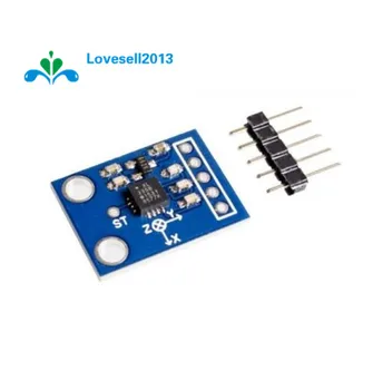 2PCS GY-61 ADXL335 Acelerometro 3-Axis Analog Output Accelerometer Module Angular Transducer 3V-5V 100%
2PCS GY-61 ADXL335 Acelerometro 3-Axis Analog Output Accelerometer Module Angular Transducer 3V-5V 100%
