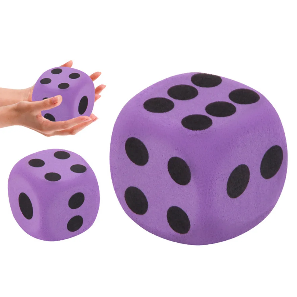 Large EVA Foam Dice Game Entertainment Number Dice Environment Protection Toys Colorful Dice Toys For Children 3.8*3.8*3.8CM
Large EVA Foam Dice Game Entertainment Number Dice Environment Protection Toys Colorful Dice Toys For Children 3.8*3.8*3.8CM