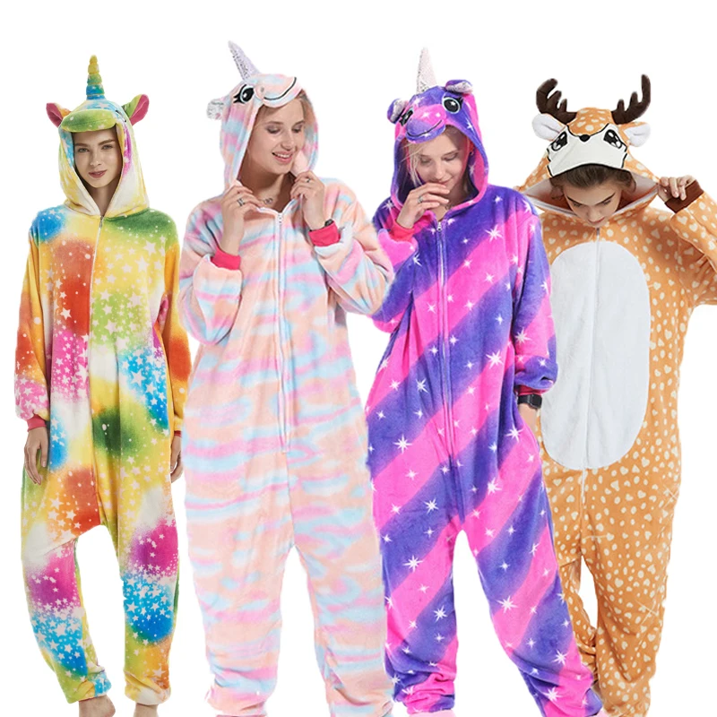 Unisex Adult Animal Pajamas Kigurumi Costume Sleepwear Cosplay