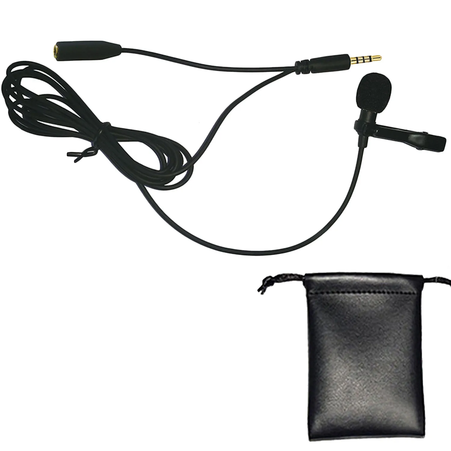 Besegad Mini Lavalier Phone Microphone Mic 3.5mm Jack Wired Clip-on Lapel Hands-free Headset with Headphone Input Port
Besegad Mini Lavalier Phone Microphone Mic 3.5mm Jack Wired Clip-on Lapel Hands-free Headset with Headphone Input Port