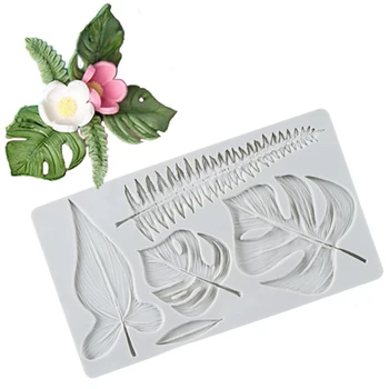 Wholesale 10 pcs/lot Monstera Deliciosa Leaves Silicone Mold Sugarcraft Cupcake Baking Mold Fondant Cake Decorating Tools
Wholesale 10 pcs/lot Monstera Deliciosa Leaves Silicone Mold Sugarcraft Cupcake Baking Mold Fondant Cake Decorating Tools