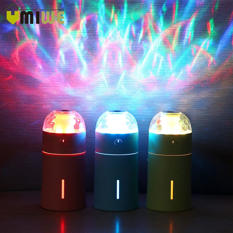 USB Charging Colorful Air Humidifier Essential Oil Aroma Diffuser Purifier Night Light Lamp Projection Humidifier for Home, Car
USB Charging Colorful Air Humidifier Essential Oil Aroma Diffuser Purifier Night Light Lamp Projection Humidifier for Home, Car