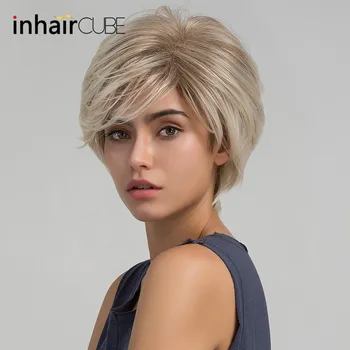 ESIN 8" Fluffy Blonde Ombre Wig with Bangs High Temperature Fiber Short Straight Synthetic Hair Wigs For Women Free Shipping
ESIN 8" Fluffy Blonde Ombre Wig with Bangs High Temperature Fiber Short Straight Synthetic Hair Wigs For Women Free Shipping