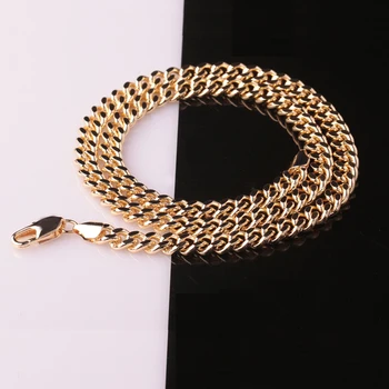 50pcs Wholesale New Men Jewelry Necklaces 7mm Width Gold color Figaro Chain Necklace For Men Fashion Free Shipping
50pcs Wholesale New Men Jewelry Necklaces 7mm Width Gold color Figaro Chain Necklace For Men Fashion Free Shipping