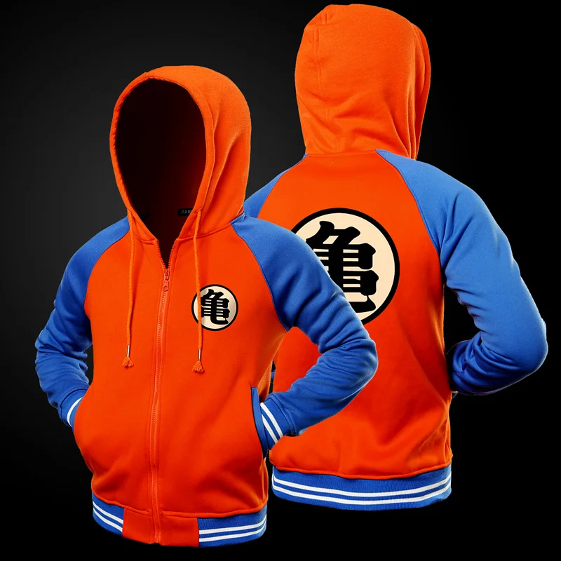 Cartoon Dragon Ball Z Goku Hoodie Sweatshirt Men Casual Slim Fit Zipper Hoodies Sweatshirts Men Hooded Baseball Jacket Overcoat
Cartoon Dragon Ball Z Goku Hoodie Sweatshirt Men Casual Slim Fit Zipper Hoodies Sweatshirts Men Hooded Baseball Jacket Overcoat