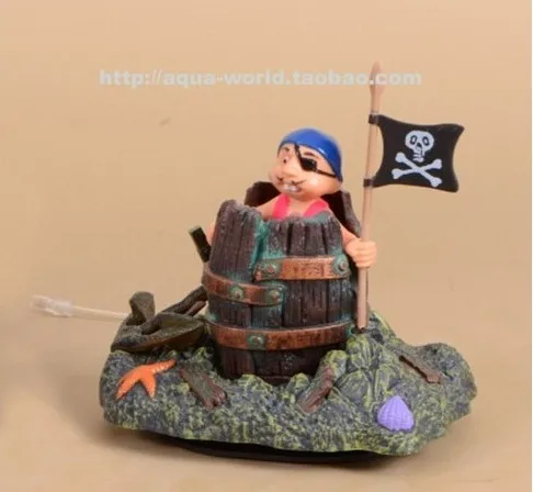 Aerodynamic Fish Tank Scenery Toy One-eyed Pirate Resin Aquarium Oxygen Pirate Ornaments
Aerodynamic Fish Tank Scenery Toy One-eyed Pirate Resin Aquarium Oxygen Pirate Ornaments