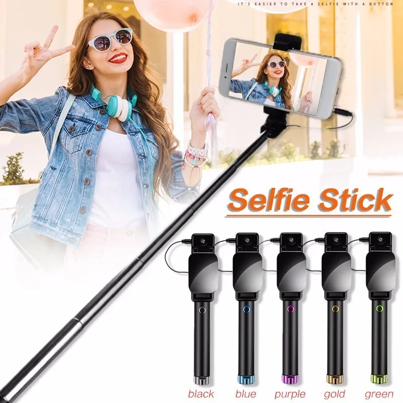 Universal Mini Selfie Stick 270 Rotatable Foldable Portable Extendable Line-control Self Stick with Mirror For iPhone Huawei
Universal Mini Selfie Stick 270 Rotatable Foldable Portable Extendable Line-control Self Stick with Mirror For iPhone Huawei