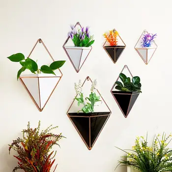 Household Plant Pot Indoor Living Room Bedroom Ornament Hanging Decor Container Geometric Wall Hanging Succulents Plant Pot
Household Plant Pot Indoor Living Room Bedroom Ornament Hanging Decor Container Geometric Wall Hanging Succulents Plant Pot