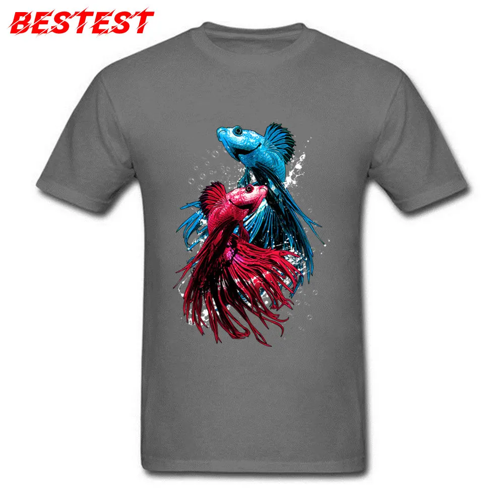 Aquarium V.II Men Faddish 3D Printed Tops & Tees Crew Neck Summer Cotton T-Shirt Classic Short Sleeve T-Shirt Top Quality Aquarium V.II carbon