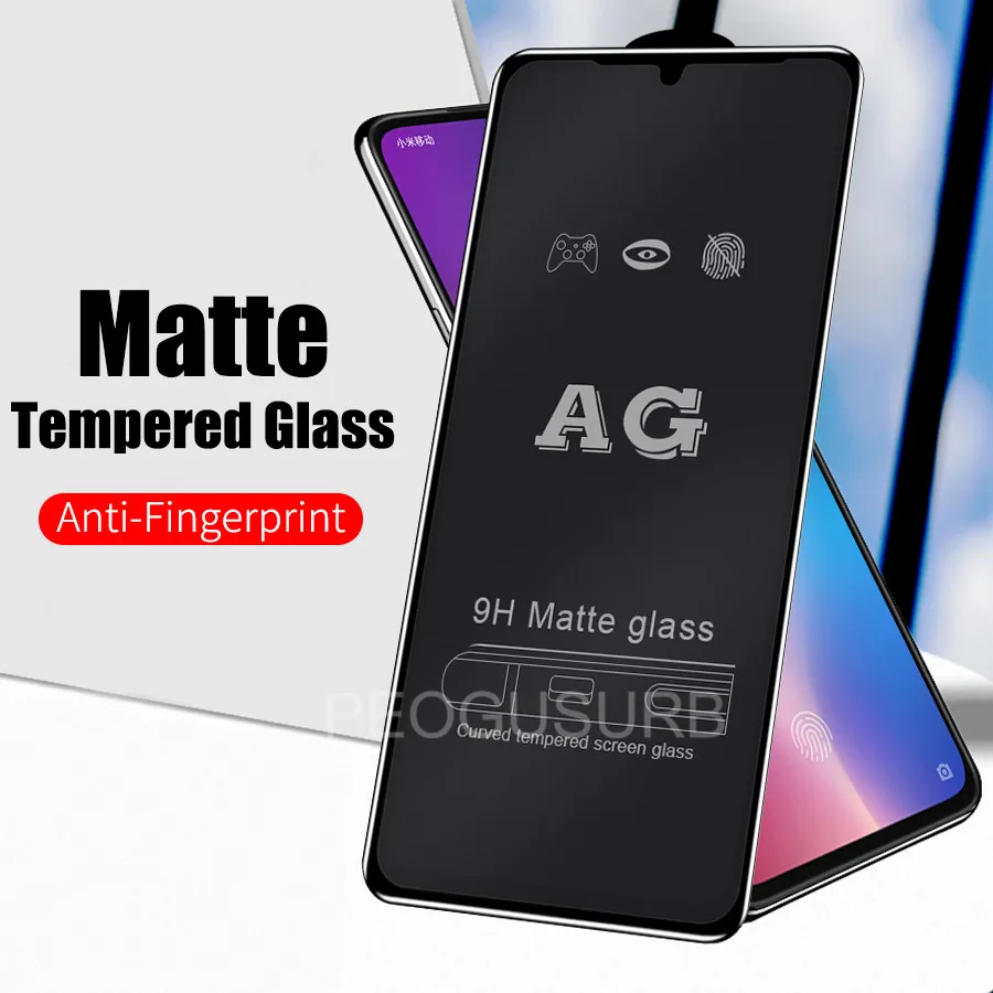 Full Glue Cover Matte Frosted Tempered Glass for Xiaomi Mi 9 SE 8 Lite A2 Redmi Note 6 7 Pro Pocophone F1 S2 6A Screen Protector
Full Glue Cover Matte Frosted Tempered Glass for Xiaomi Mi 9 SE 8 Lite A2 Redmi Note 6 7 Pro Pocophone F1 S2 6A Screen Protector
