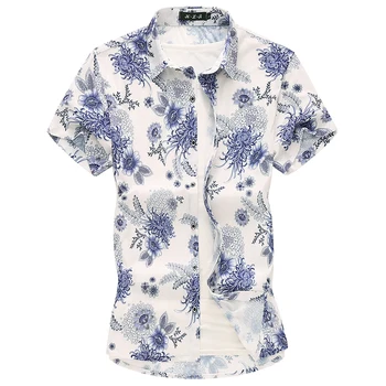Men Casual Shirts Short Sleeve Size 6XL 7XL Mens Flower Shirts 2019 New Fashion Summer Beach Shirt Men
Men Casual Shirts Short Sleeve Size 6XL 7XL Mens Flower Shirts 2019 New Fashion Summer Beach Shirt Men