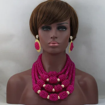 Amazing Fushia Pink Chunky Big African Beads Jewellery Set New Women Statement Necklace Set Free Shipping WD568
Amazing Fushia Pink Chunky Big African Beads Jewellery Set New Women Statement Necklace Set Free Shipping WD568