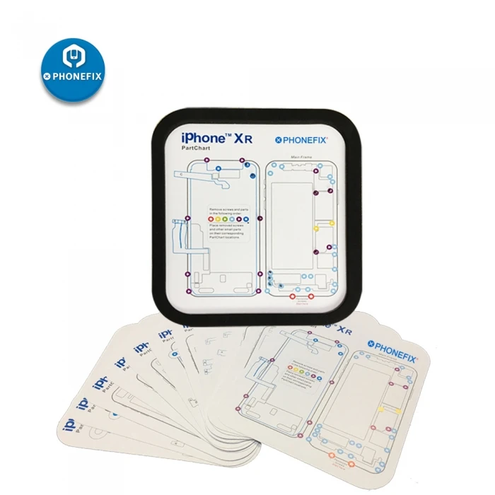 12 in 1 Guide Magnetic Screw Keeper Memory Chart Mat for iPhone 6 6S 7 8 X XS Max XR Teardown Repair Guide Pad Assistant
12 in 1 Guide Magnetic Screw Keeper Memory Chart Mat for iPhone 6 6S 7 8 X XS Max XR Teardown Repair Guide Pad Assistant
