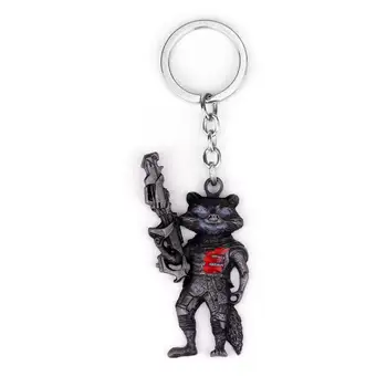 24 Pcs/Lot Raccoon Pendant Guardians of the Galaxy Rocket Raccoon Keychain Alloy Move jewelry Purse Bag Buckle Bulk Wholesale
24 Pcs/Lot Raccoon Pendant Guardians of the Galaxy Rocket Raccoon Keychain Alloy Move jewelry Purse Bag Buckle Bulk Wholesale