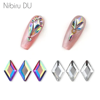 20pcs Nail Art Rhinestones Decorations Rhombus Clear/Crystal AB Rhinestones 3D Designs Glass For DIY Nails Art Stones Decoration
20pcs Nail Art Rhinestones Decorations Rhombus Clear/Crystal AB Rhinestones 3D Designs Glass For DIY Nails Art Stones Decoration