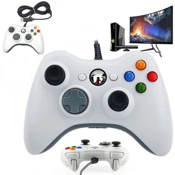 USB Wired Joypad Gamepad Controller Joystick For Xbox 360 Slim Accessory Joystick For Official Microsoft PC For Windows 7/8/10
USB Wired Joypad Gamepad Controller Joystick For Xbox 360 Slim Accessory Joystick For Official Microsoft PC For Windows 7/8/10