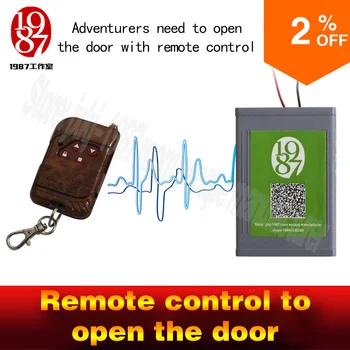 New room escape prop remote controller to release 12v lock remote control to open the door Hot wireless unlock prop mysterious
New room escape prop remote controller to release 12v lock remote control to open the door Hot wireless unlock prop mysterious