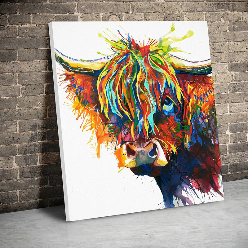 Abstract Animal Cow Painting Watercolor Canvas Painting Room Decor Custom Poster Prints Modern Wall Pictures Art Discount
Abstract Animal Cow Painting Watercolor Canvas Painting Room Decor Custom Poster Prints Modern Wall Pictures Art Discount