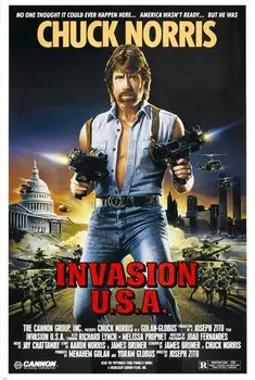 chuck norris INVASION USA movie SILK POSTER Decorative painting 24x36inch
chuck norris INVASION USA movie SILK POSTER Decorative painting 24x36inch