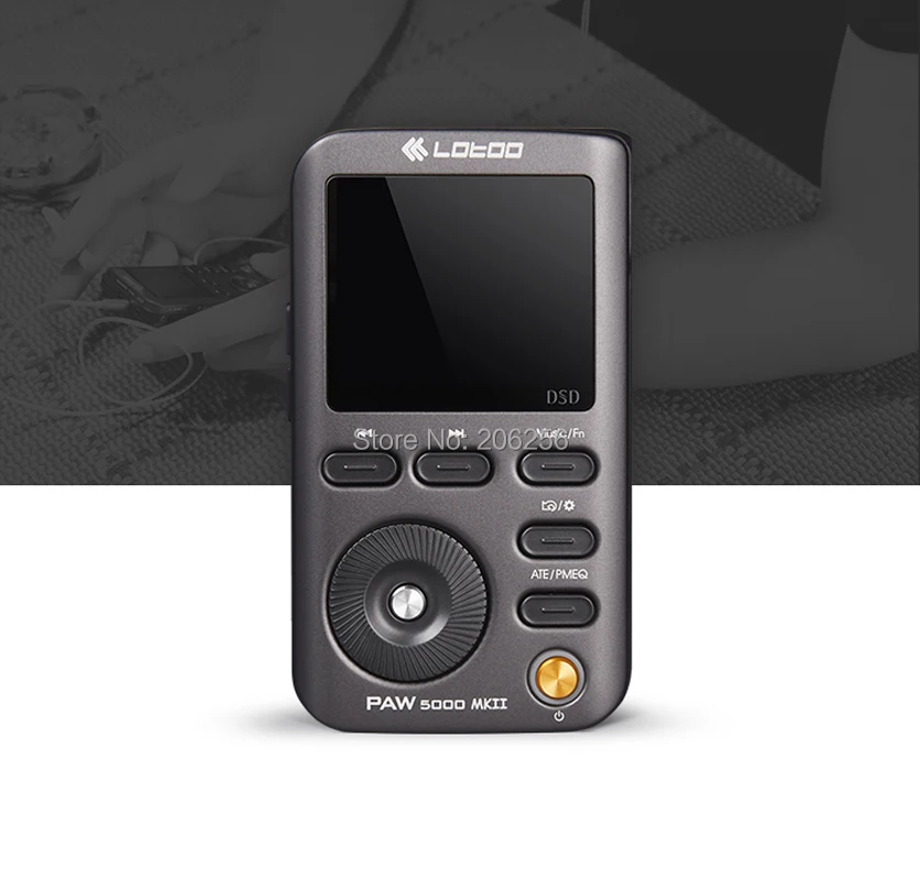 2017 New LOTOO PAW5000MKII 2nd Bluetooth Portable Lossless HIFI Audio LED DSD MP3 Music Player
2017 New LOTOO PAW5000MKII 2nd Bluetooth Portable Lossless HIFI Audio LED DSD MP3 Music Player