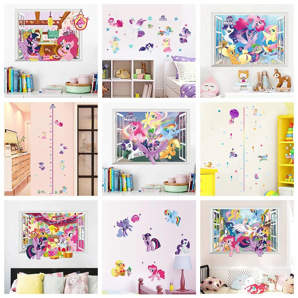 My Little Unicorn Wall Stickers For Girls Bedroom Home Decoration Diy 3d Window Growth Chart Decals Kids Room Cartoon Wall Art
My Little Unicorn Wall Stickers For Girls Bedroom Home Decoration Diy 3d Window Growth Chart Decals Kids Room Cartoon Wall Art