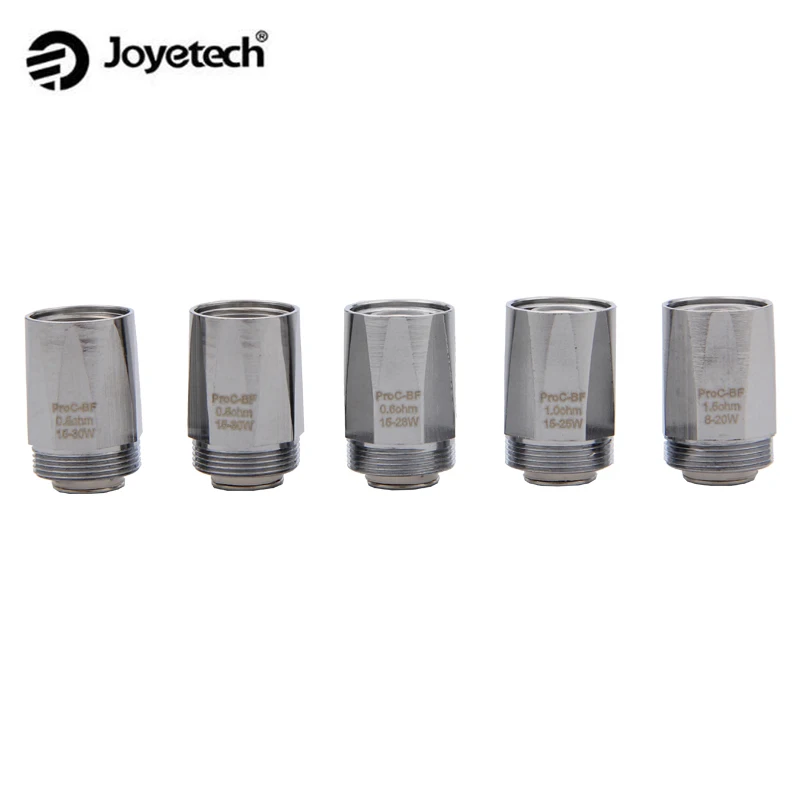 Original Joyetech ProC-BF Series Heads Pro BF Coil for Cubis 2 Atomizer Cubox CUBIS / CUBIS Pro / eGo AIO / Elitar Pipe 5pcs/lot
Original Joyetech ProC-BF Series Heads Pro BF Coil for Cubis 2 Atomizer Cubox CUBIS / CUBIS Pro / eGo AIO / Elitar Pipe 5pcs/lot
