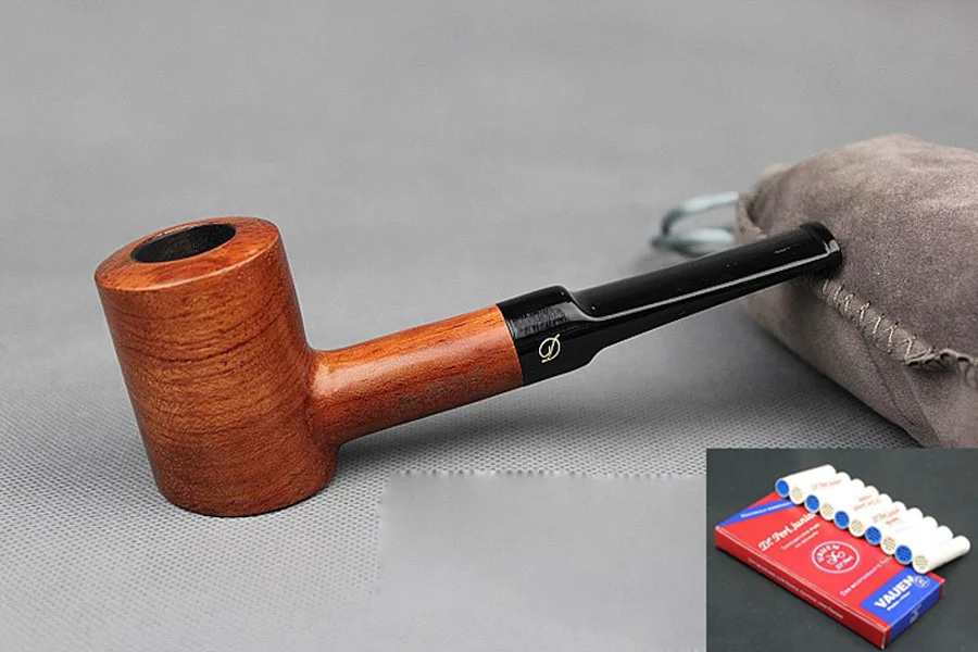 Handmade Solid Wood Straight Smoking Pipe RoseWood Weed Tobacco Wooden Pipes 10pcs 9mm Filters + Pouch + Holder DB107
Handmade Solid Wood Straight Smoking Pipe RoseWood Weed Tobacco Wooden Pipes 10pcs 9mm Filters + Pouch + Holder DB107