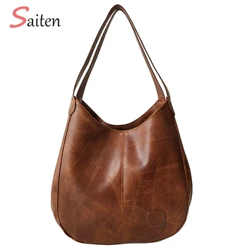 Saiten New High Capacity Women Shoulder Bags Tote Ladies Casual Solid Color Handbags Fashion Bucket Women Shopping Beach Bag
Saiten New High Capacity Women Shoulder Bags Tote Ladies Casual Solid Color Handbags Fashion Bucket Women Shopping Beach Bag